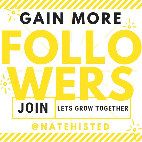 🛍 THE FOLLOW GAME ⚜️ LETS GROW TOGETHER 🛍 - Picture 2 of 5